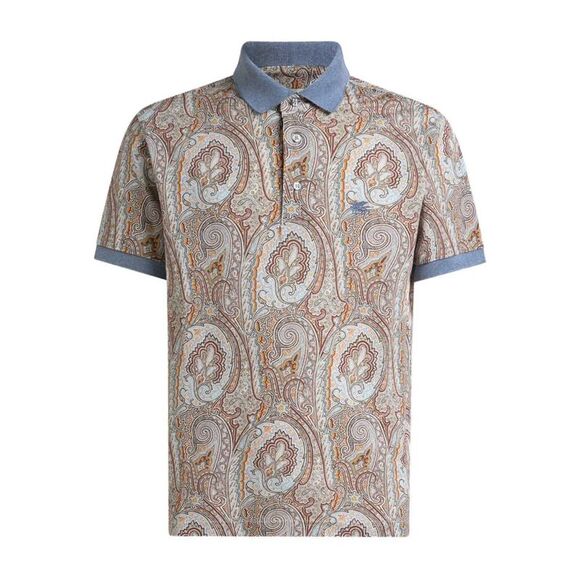 Etro Men Piqué Polo